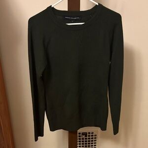 NWT French Connection Light Sweater Dark Green L